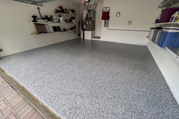 custom care concrete coating garage 2