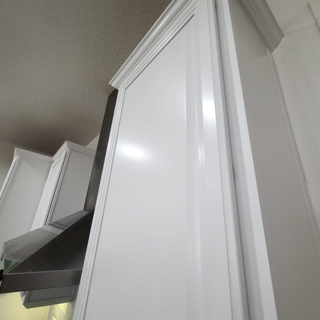 custom care cabinet painting