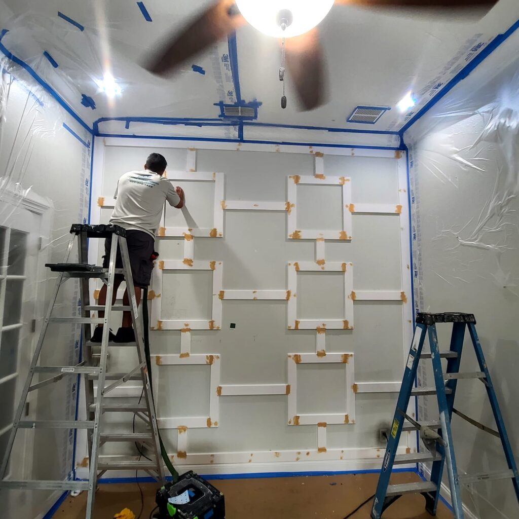 custom care interior wall painting 2